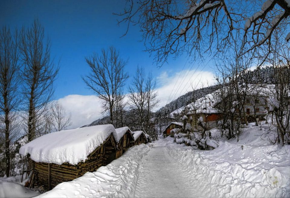 Köyümüzde Kar 110 Santimetreyi Aştı